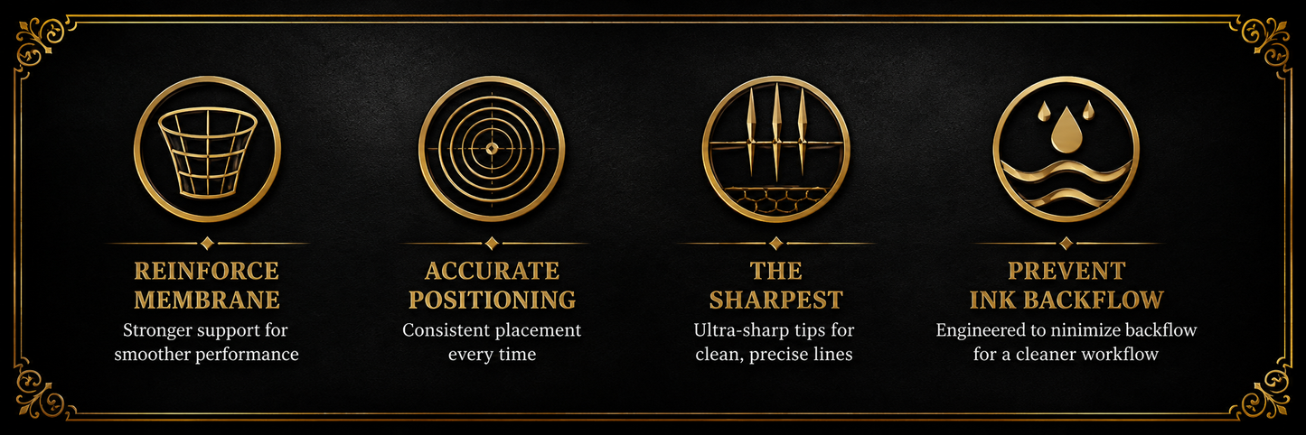 ROUND SHADERS - Tattoo Cartridges