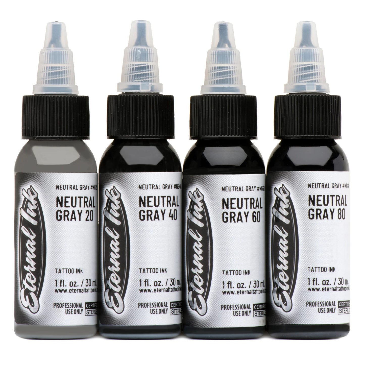 Eternal Ink Neutral Gray Set - 1/2oz