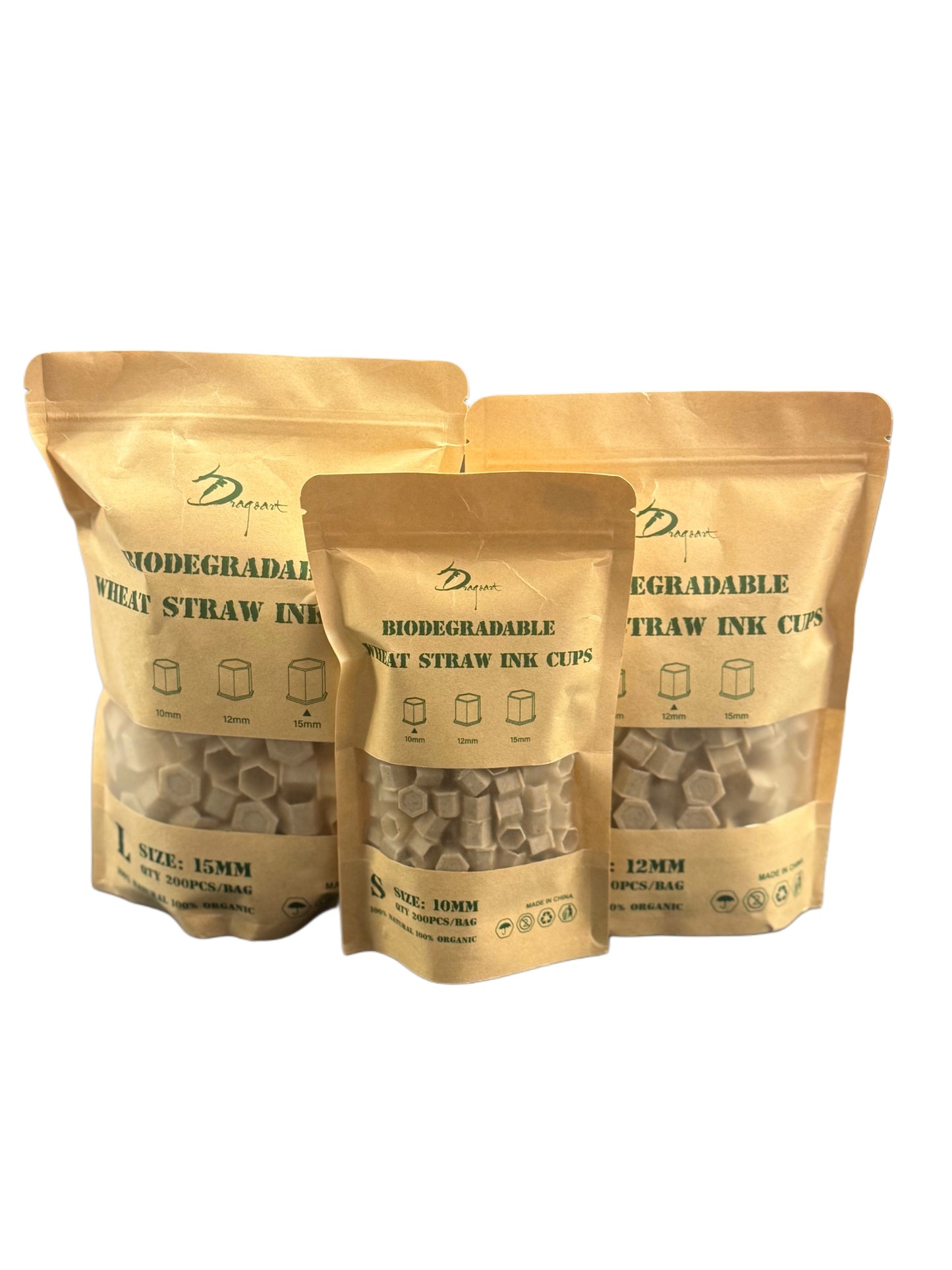 BIODEGRADABLE
WHEAT STRAW - INK CUPS