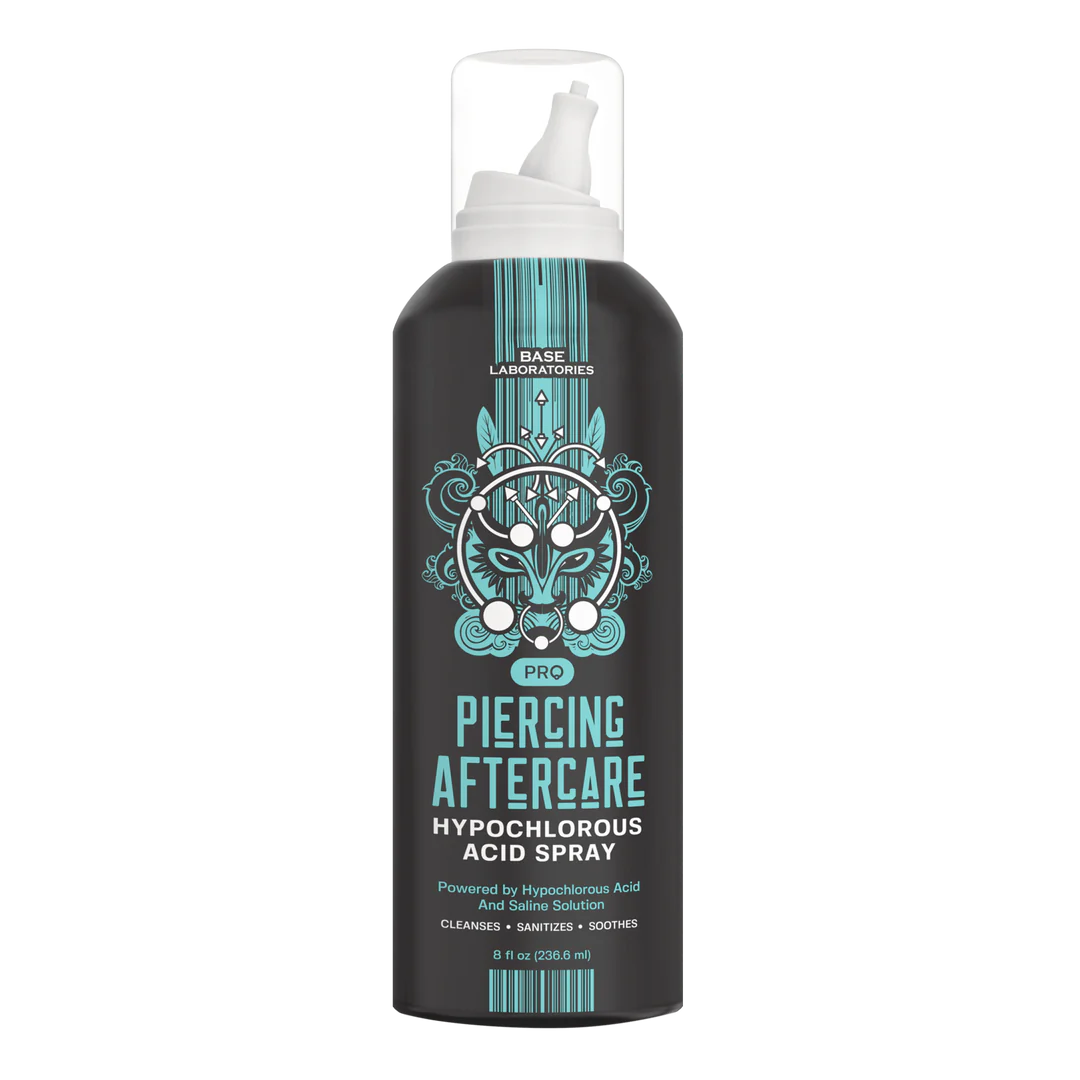 PRO Piercing Aftercare with HYPOCHLOROUS ACID SPRAY - 8oz