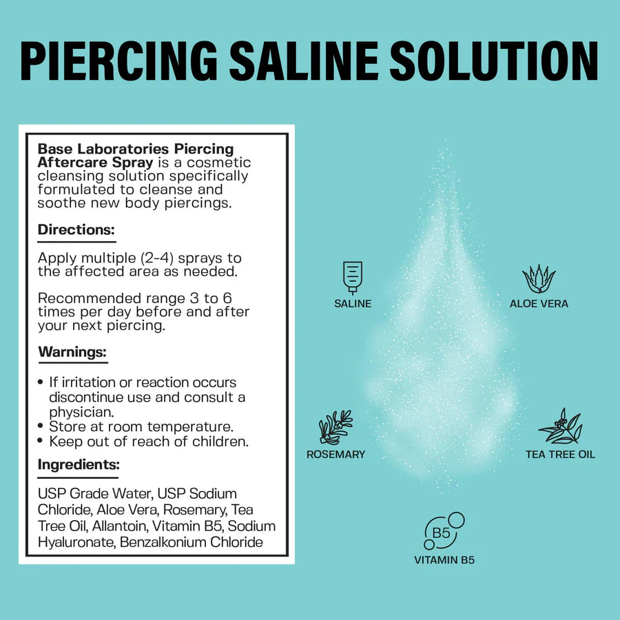 PIERCING AFTERCARE SPRAY - 4oz