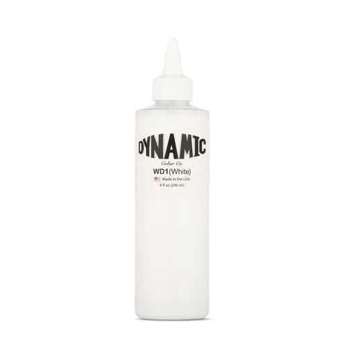 Dynamic White Tattoo Ink - 8 oz