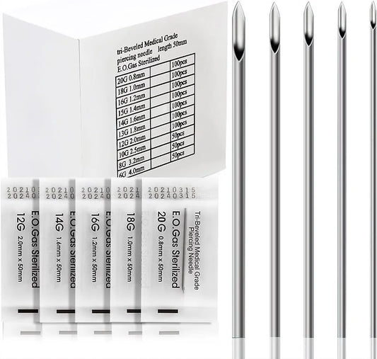 Piercing Needles Box - 100pcs