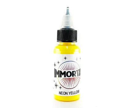 IMMORTAL NEON YELLOW UV Black Light - 1/2oz