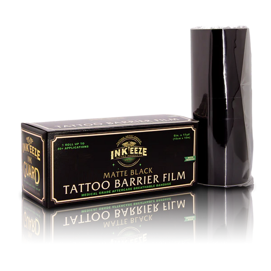 INK EEZE TATTOO BARRIER FILM MATTE BLACK - 40+applications