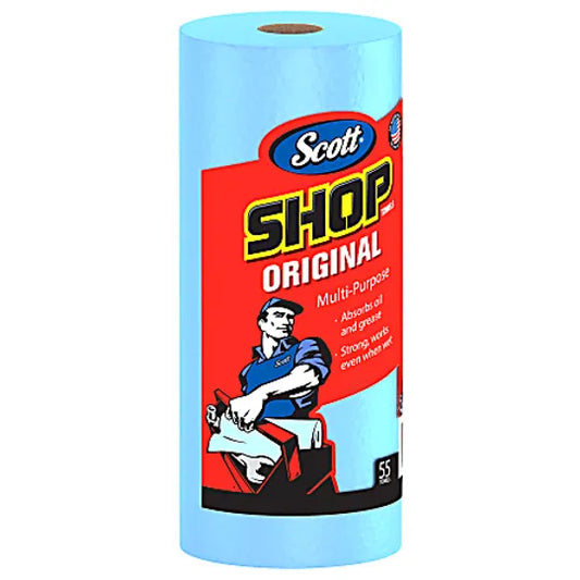 Scott® Blue Shop Paper Towels