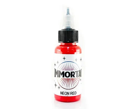 IMMORTAL NEON RED UV Black Light - 1/2oz