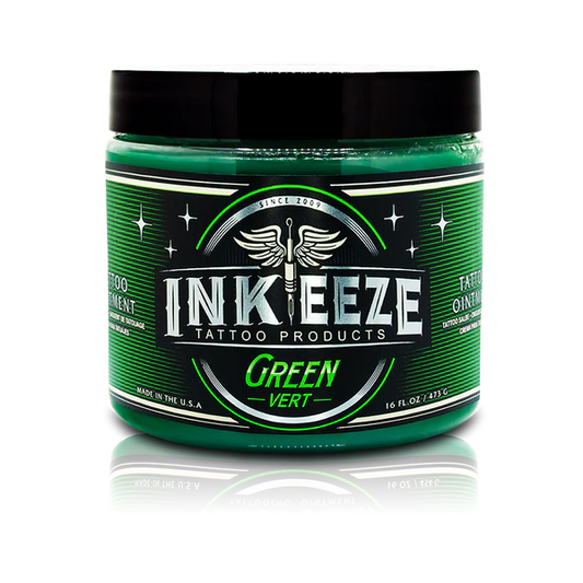 INK EEZE GREEN TATTOO OINTMENT - 16oz