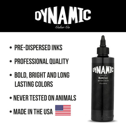 Dynamic BLK(out Tattoo Ink - 8oz