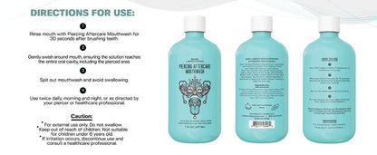Piercing aftercare Mouthwash - 16 oz