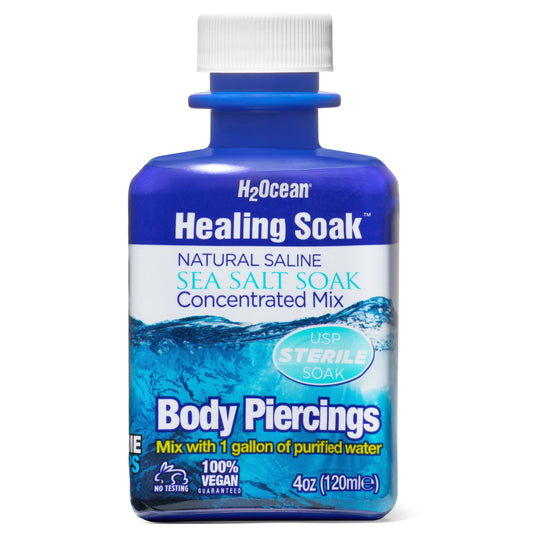 H2Ocean Healing Soak Piercing aftercare - 4 oz