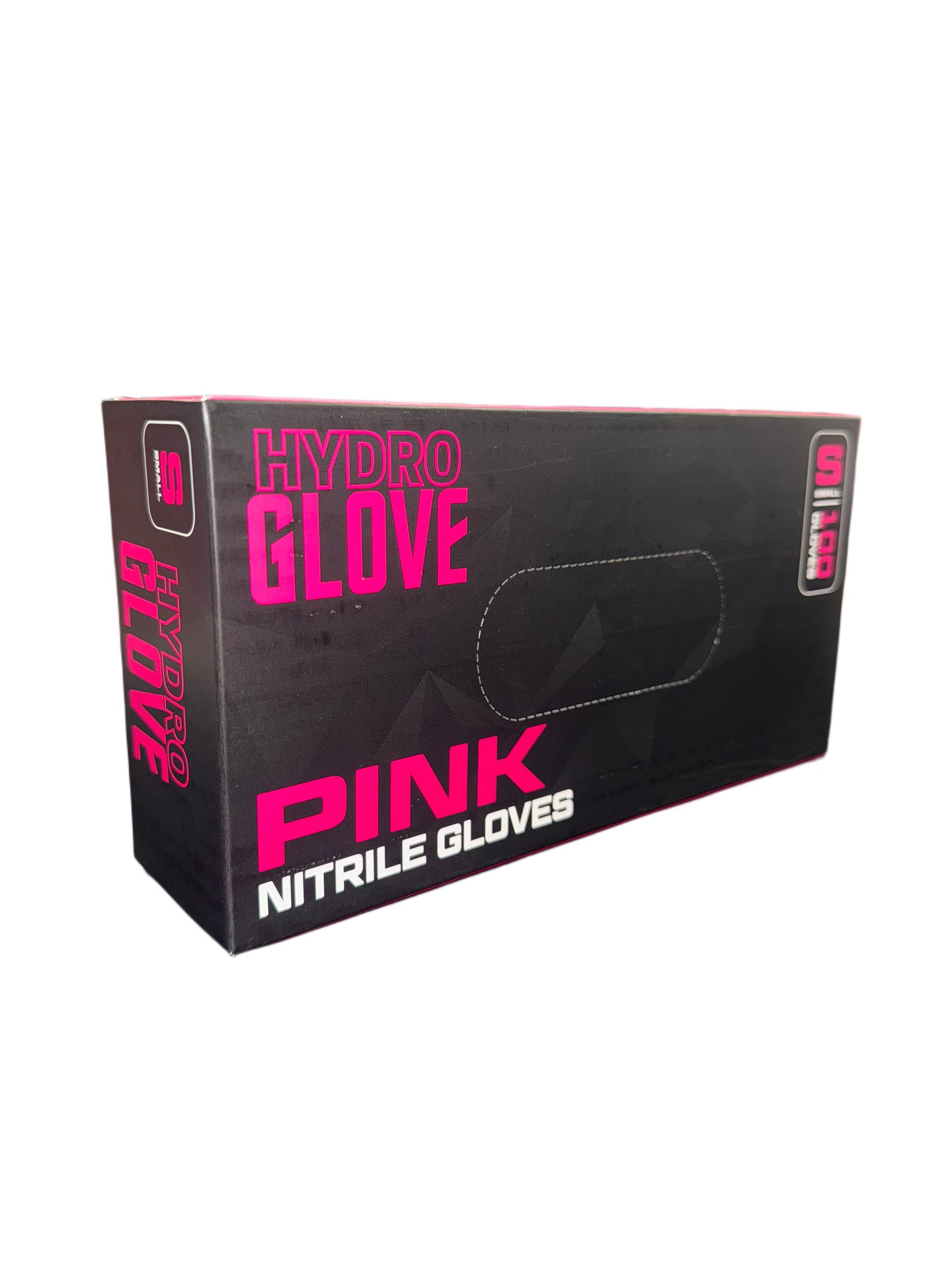 Hydro Glove - Pink Nitrile Gloves 100pcs