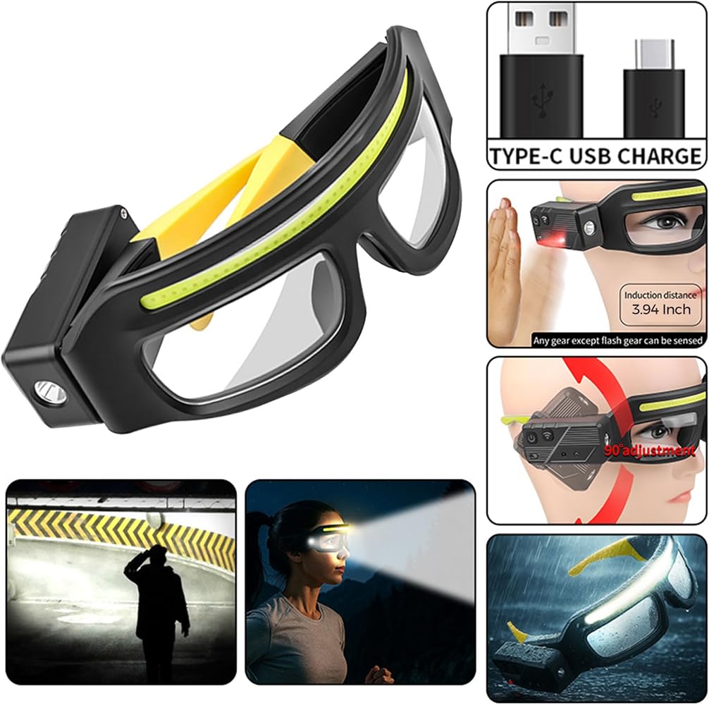 Portable Rechargeable Glasses Light