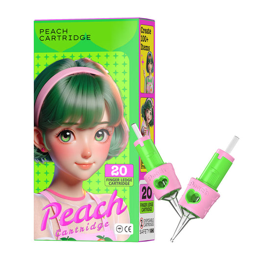 Peach Tattoo Needle Cartridges
